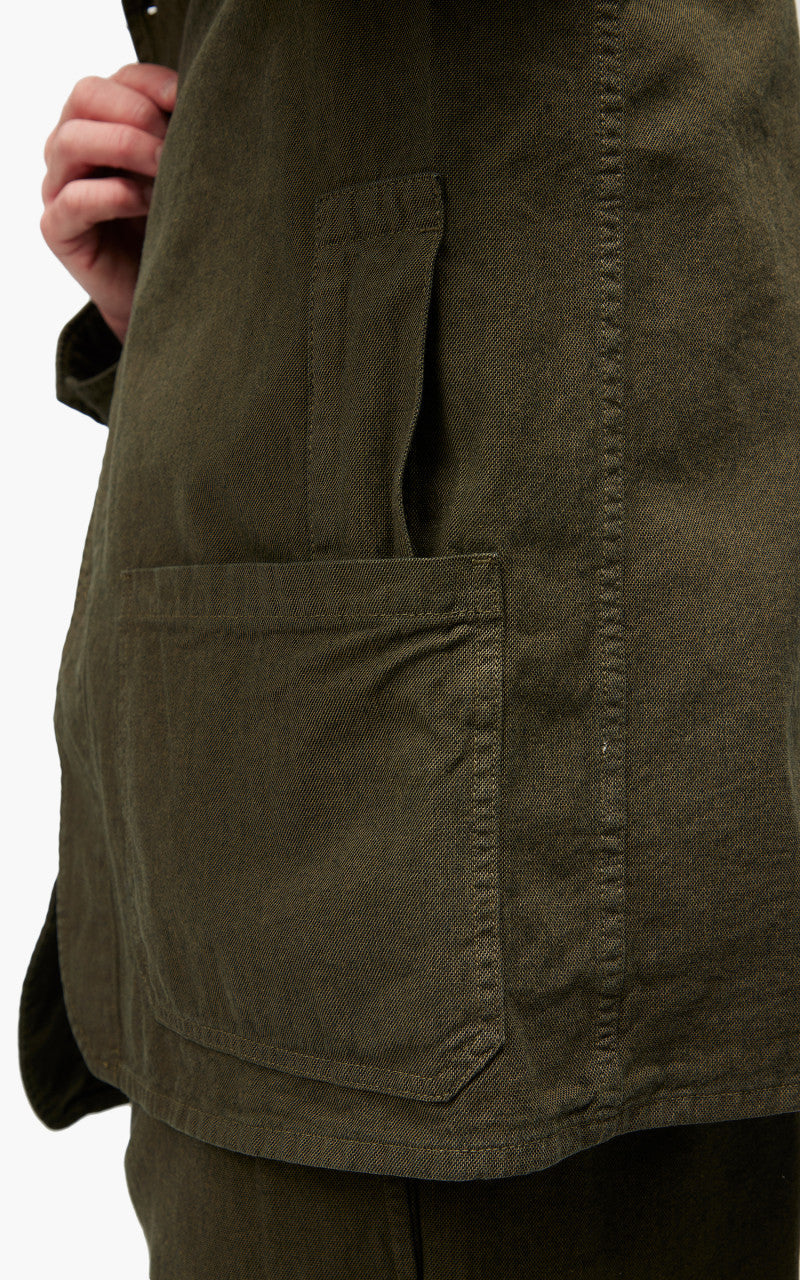 Nigel Cabourn Navvie Blazer Cotton Broken Twill Army