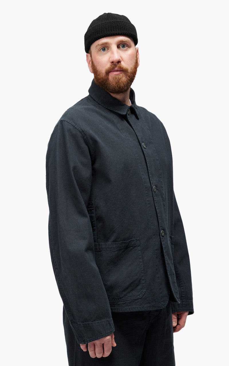 Nigel Cabourn Navvie Blazer Cotton Broken Twill Navy