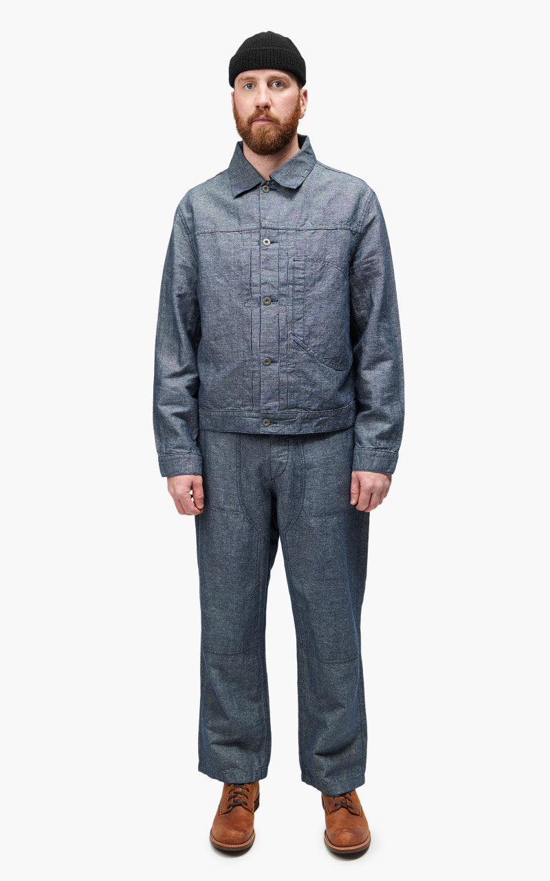 Nigel Cabourn Japanese Type 1 Cotton/Linen Jacket Navy