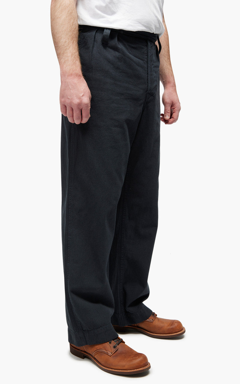Nigel Cabourn Navvie Pant Cotton Broken Twill Navy