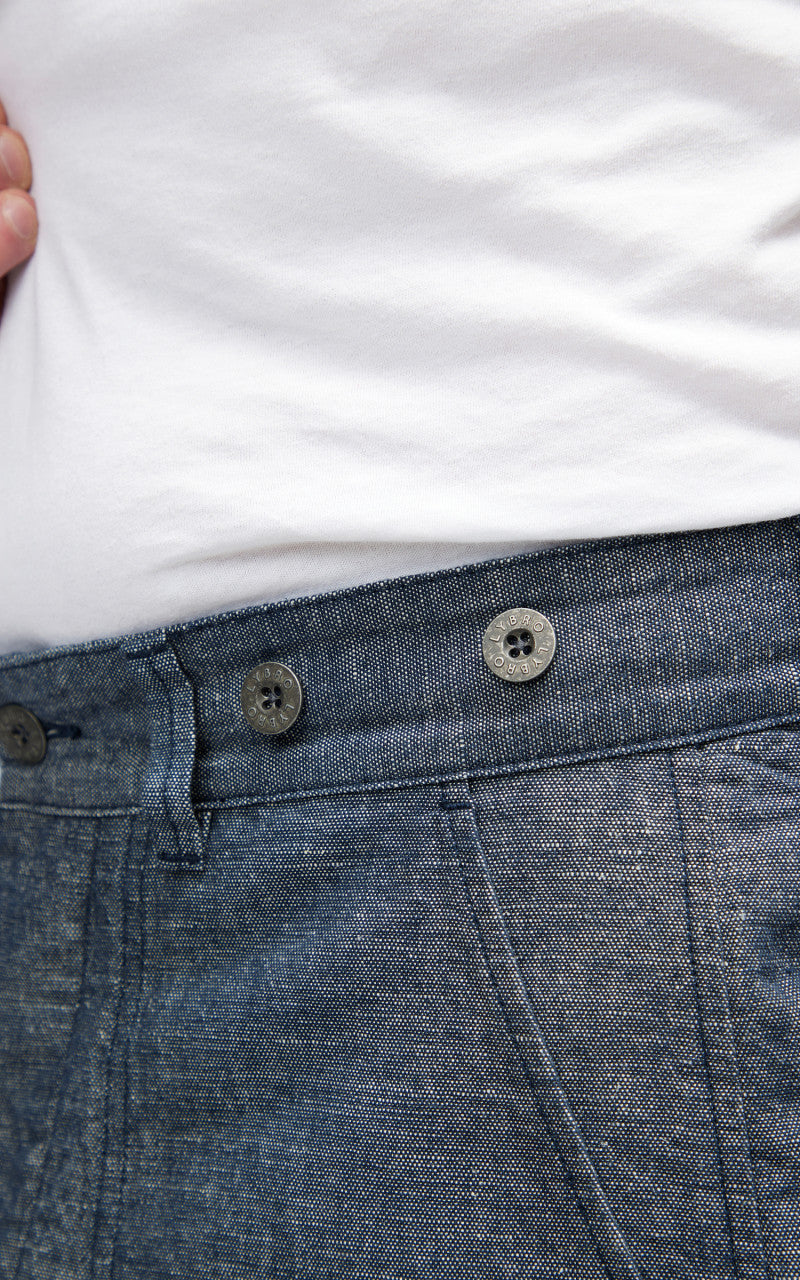 Nigel Cabourn Carpenter Pant Cotton/Linen Navy