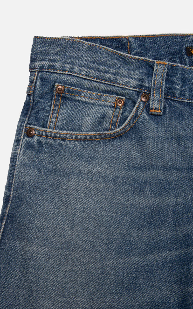 Nudie Jeans Steady Eddie II Blue Haze