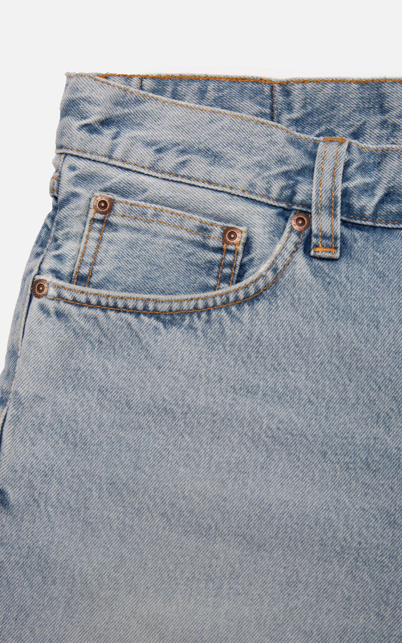 Nudie Jeans Seth Denim Shorts Sea Salt
