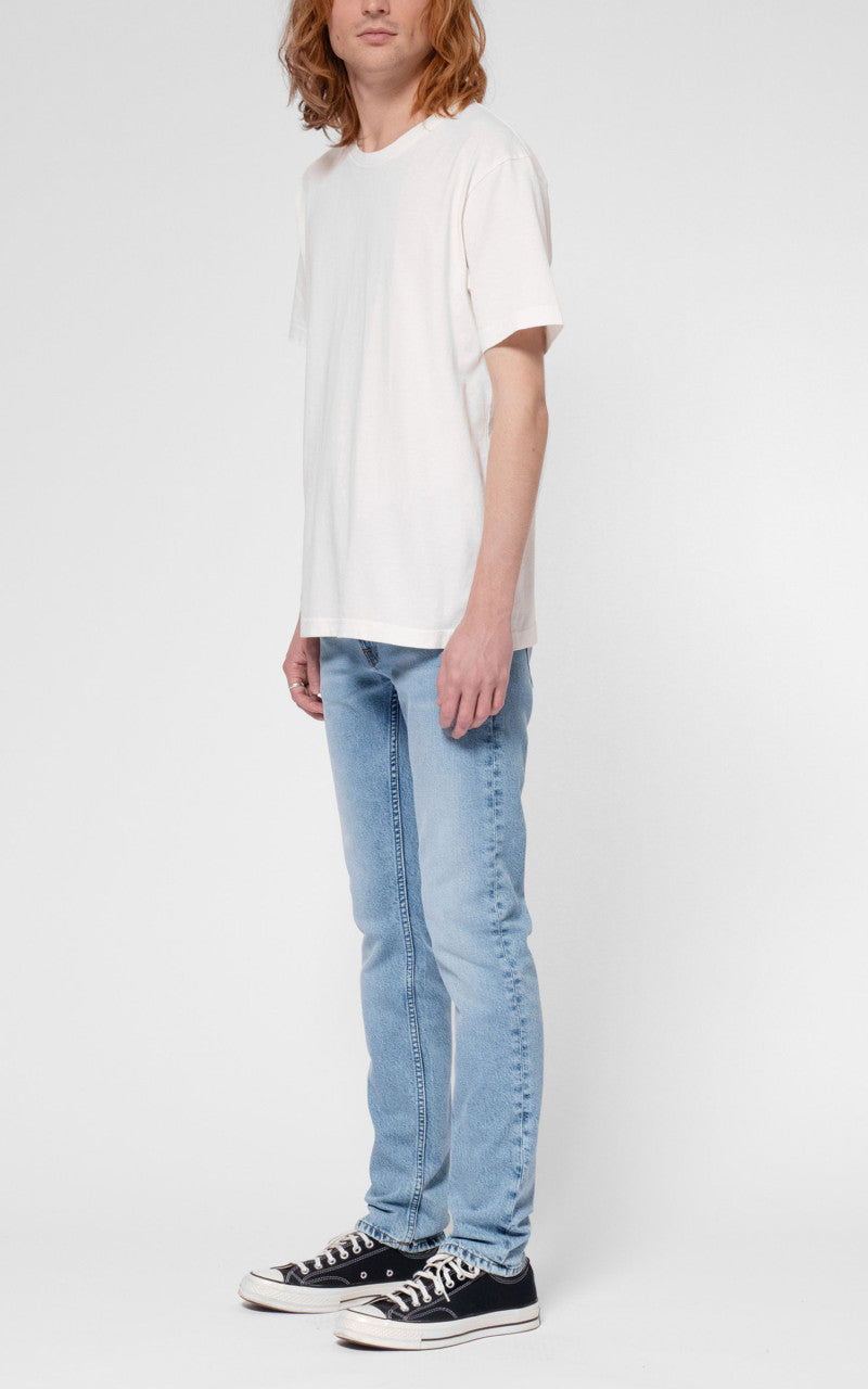 Nudie Jeans Lean Dean Warm Days Blue