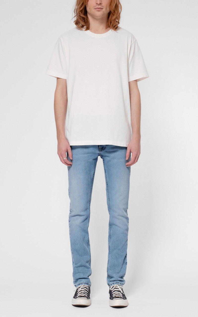 Nudie Jeans Lean Dean Warm Days Blue
