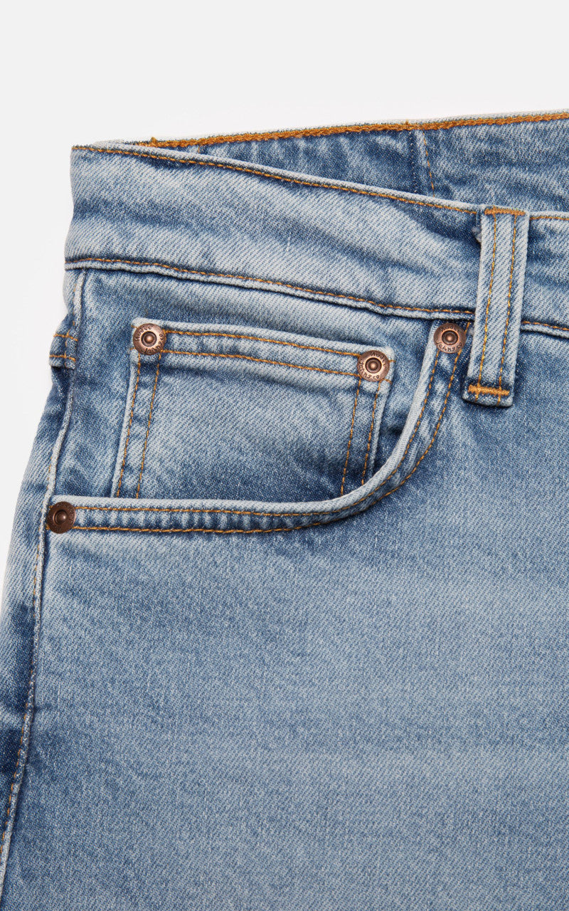 Nudie Jeans Lean Dean Warm Days Blue