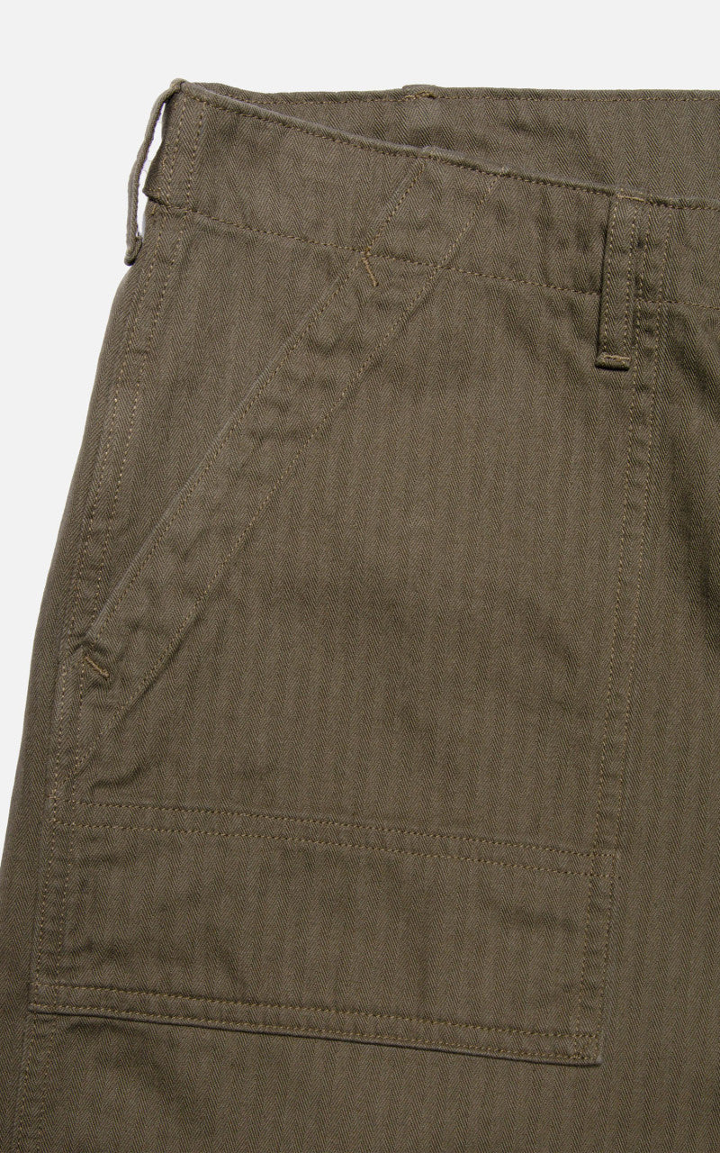 Nudie Jeans Tuff Tony Fatigue Pants Olive
