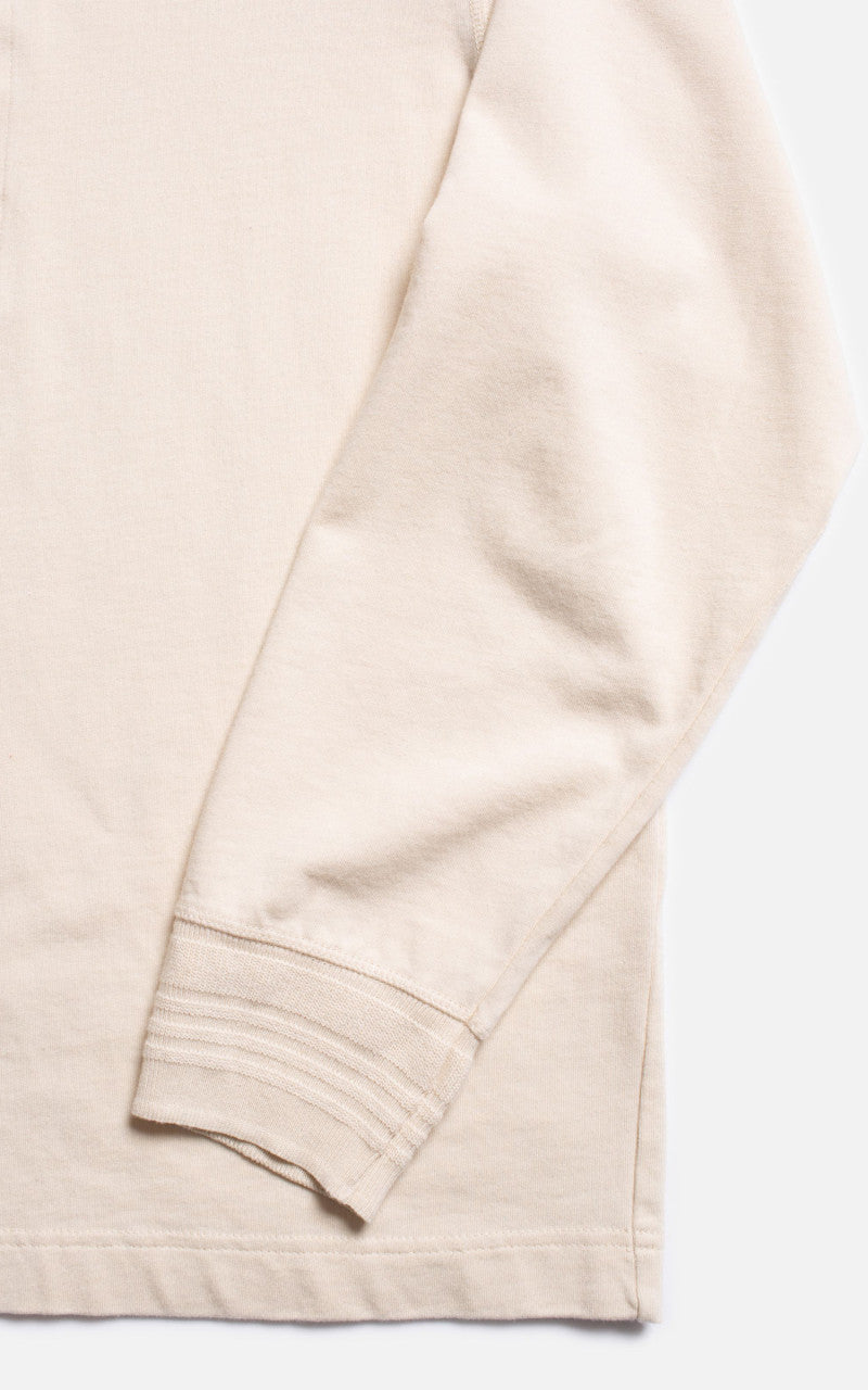 Nudie Jeans LS Henley Ecru