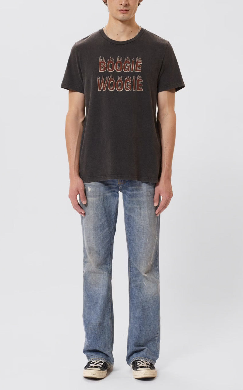 Nudie Jeans Roy Boogie T-Shirt Antracite