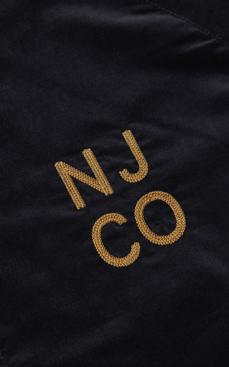 Nudie Jeans Mark Velvet Jacket Navy