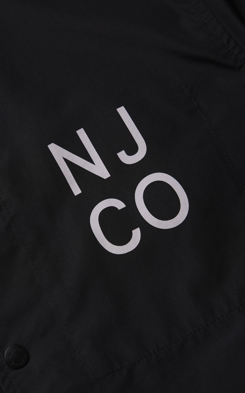Nudie Jeans Josef Coach Jacket Black