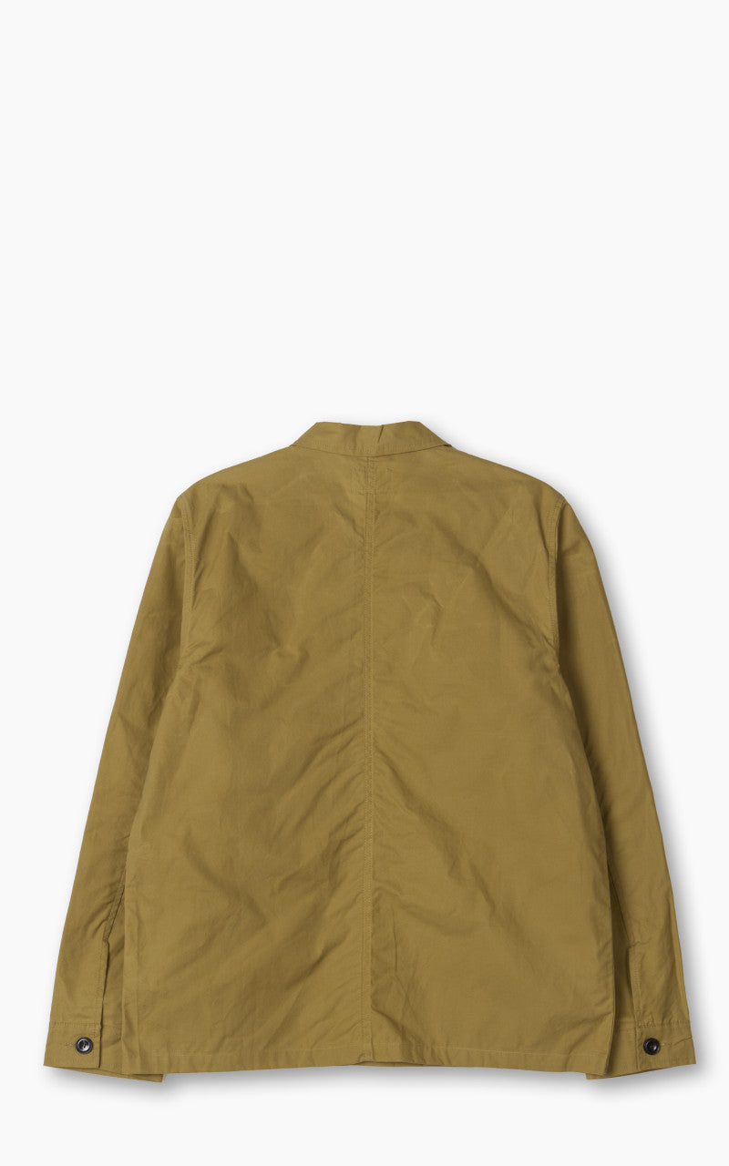 Nudie Jeans Barney Worker Jacket Waxed Camel