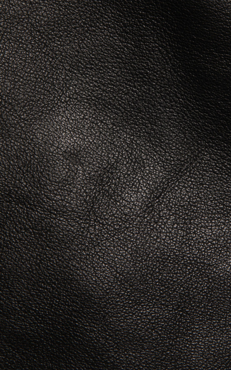 Nudie Jeans Ferry Leather Jacket Black