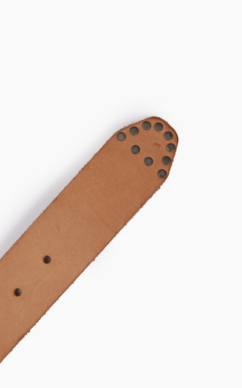 Nudie Jeans Stevesson Belt Studs Natural