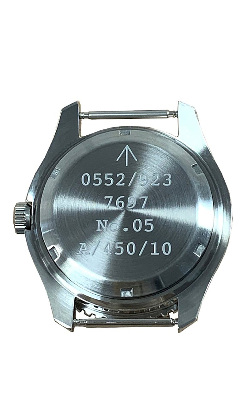 Naval Watch Company MIL-05 Automatic Royal Military Diver Watch Silver/Black