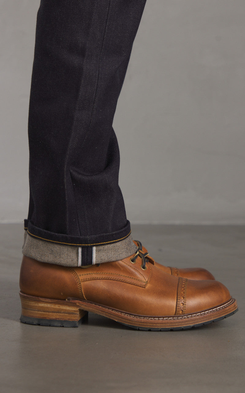 Naked & Famous Denim Weird Guy All Natural Foxfibre® Selvedge Indigo 15oz