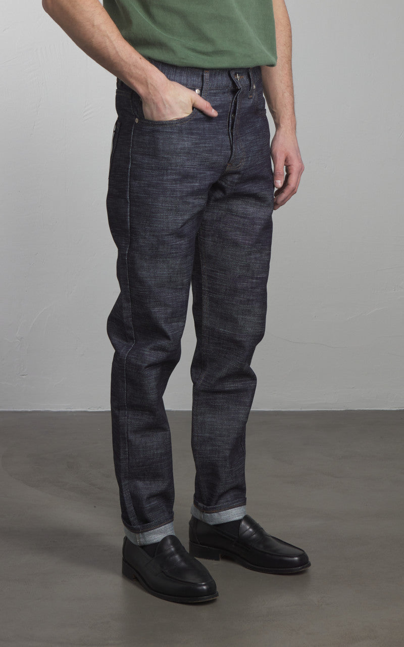 Naked & Famous Denim Easy Guy Revival Frankenstein Denim Indigo 14oz