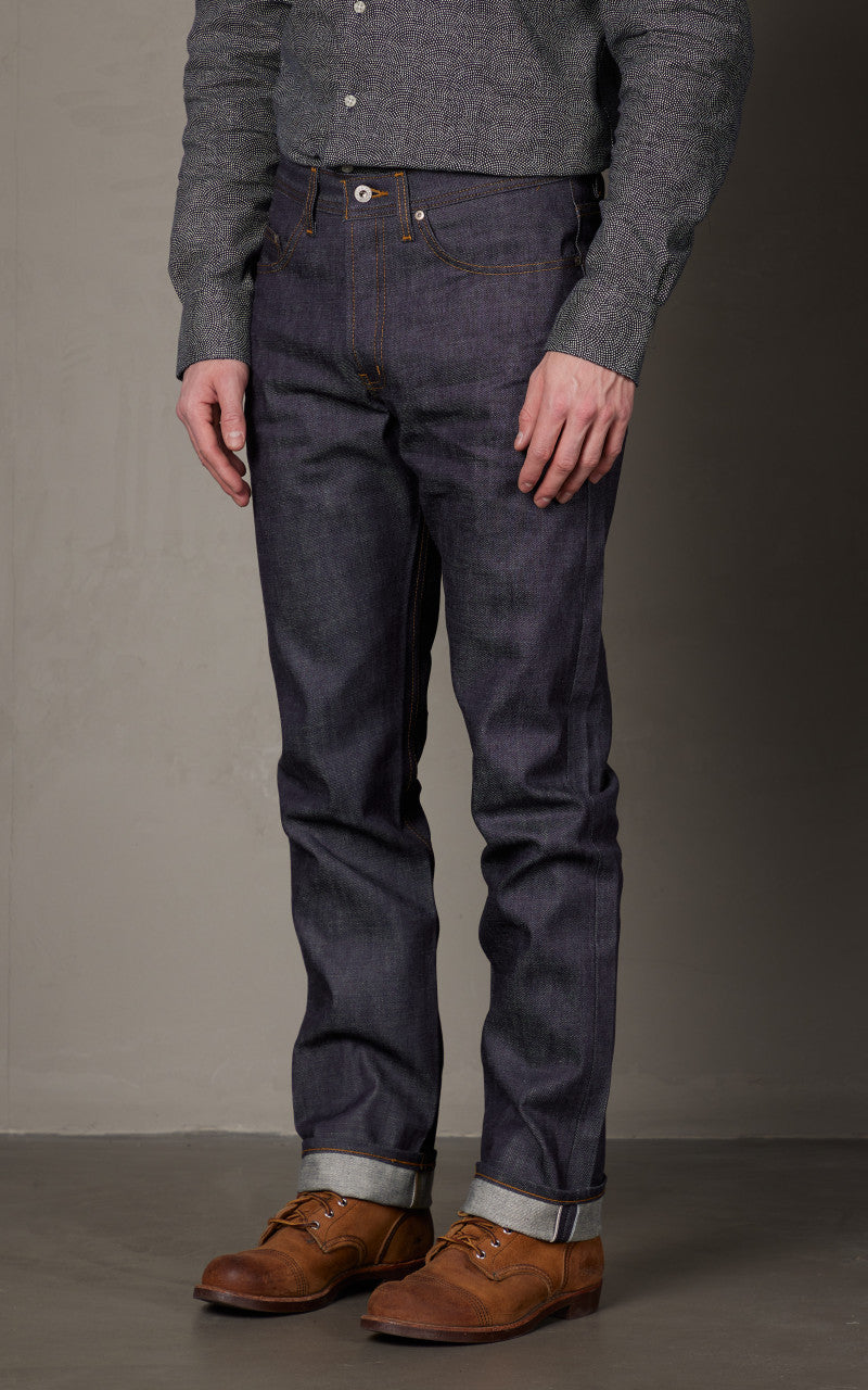 Naked & Famous Denim Weird Guy Tried & True Selvedge Indigo