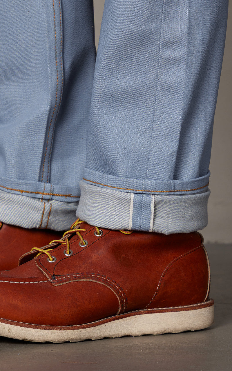 Naked & Famous Denim Weird Guy Left Hand Twill Selvedge Sky Blue Edition