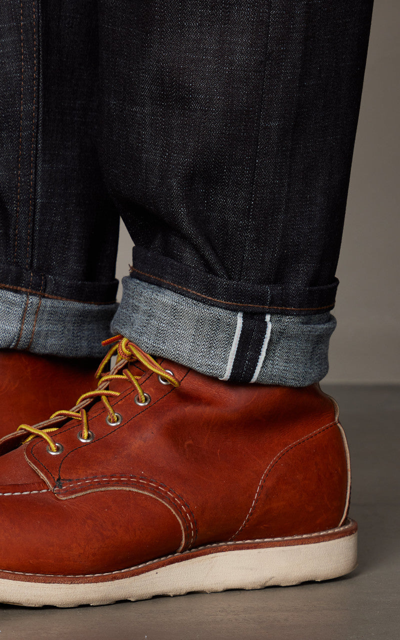 Naked & Famous Denim Easy Guy Broken Twill Slub Stretch Selvedge Indigo