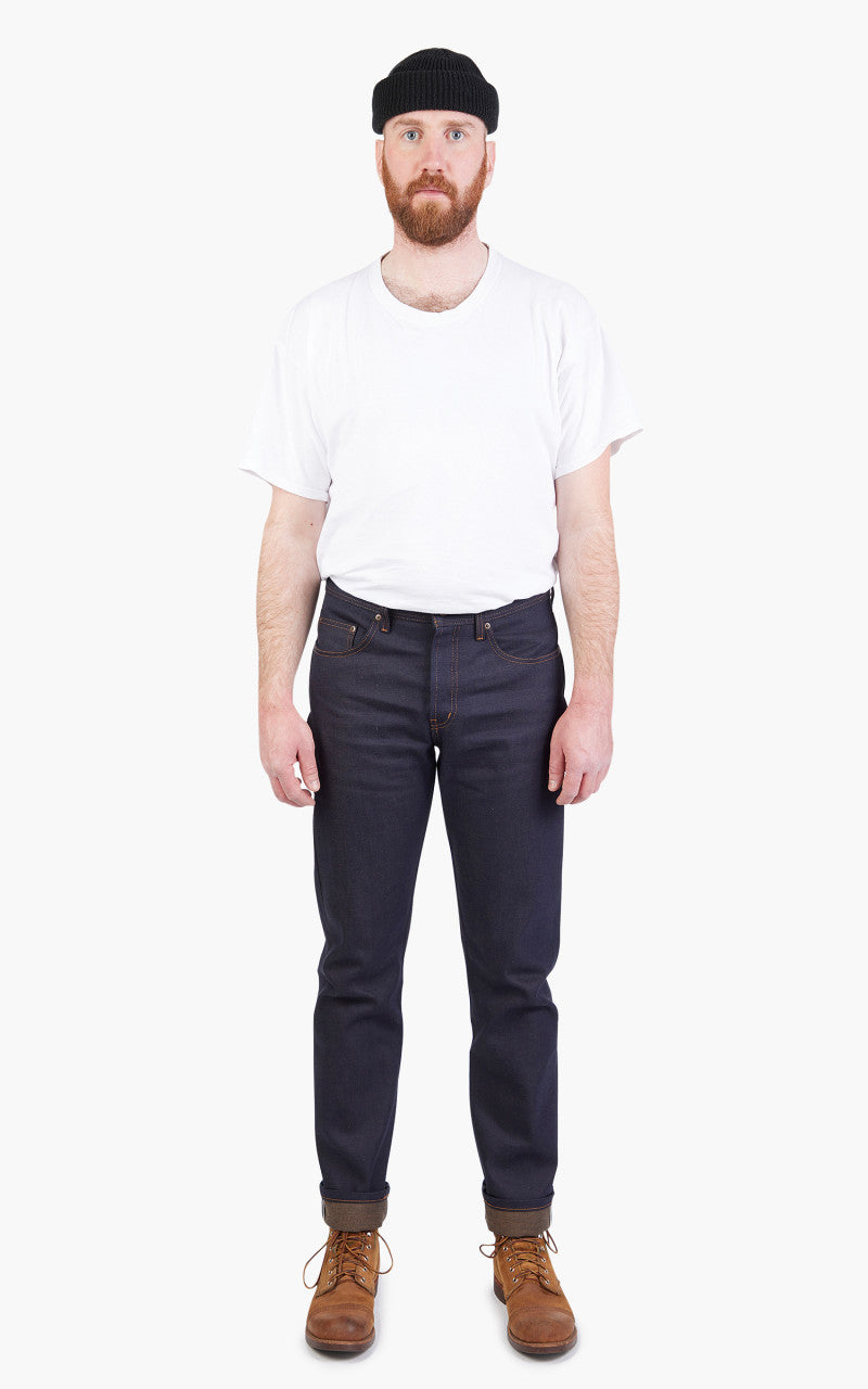 Naked & Famous Denim Weird Guy Double Dirty Fade Selvedge