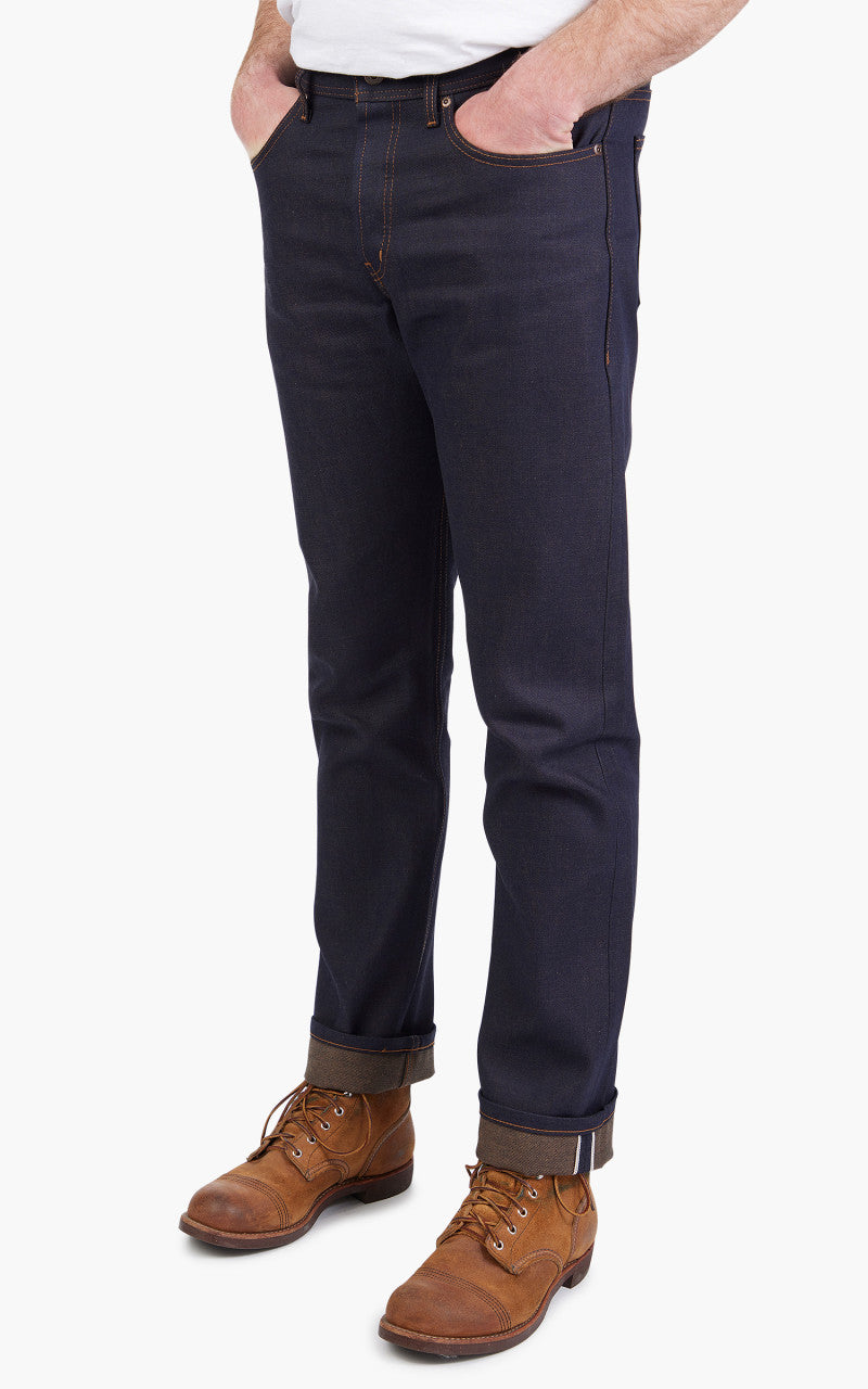 Naked & Famous Denim Weird Guy Double Dirty Fade Selvedge
