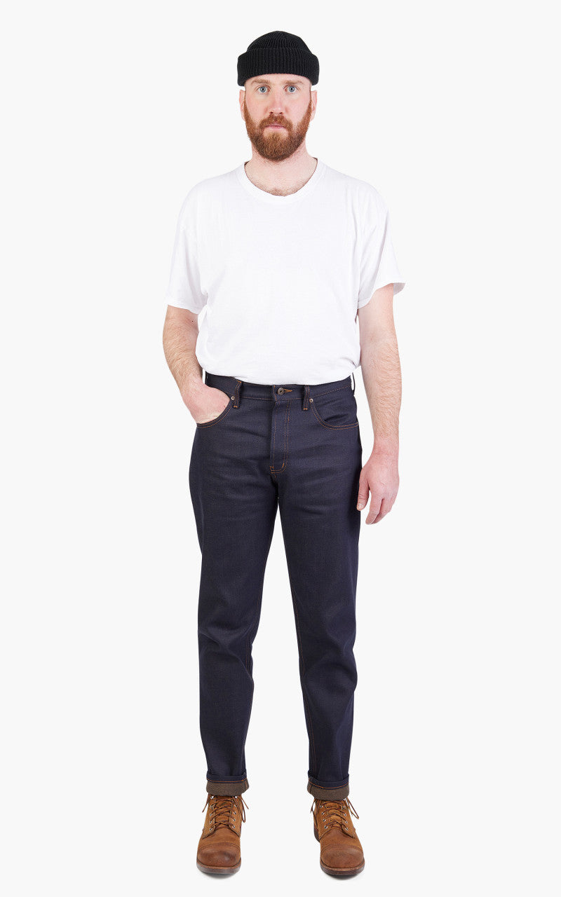 Naked & Famous Denim Easy Guy Double Dirty Fade Selvedge