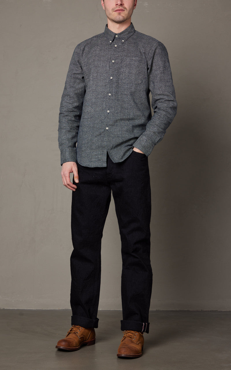 Naked & Famous Denim Weird Guy MIJ13 Okayama Spirit Kuro 16oz