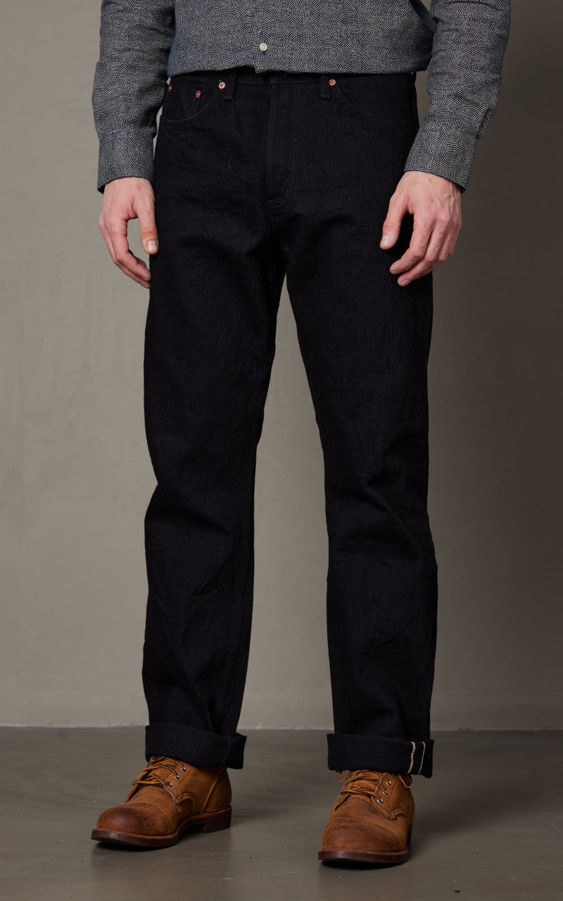 Naked & Famous Denim Weird Guy MIJ13 Okayama Spirit Kuro 16oz