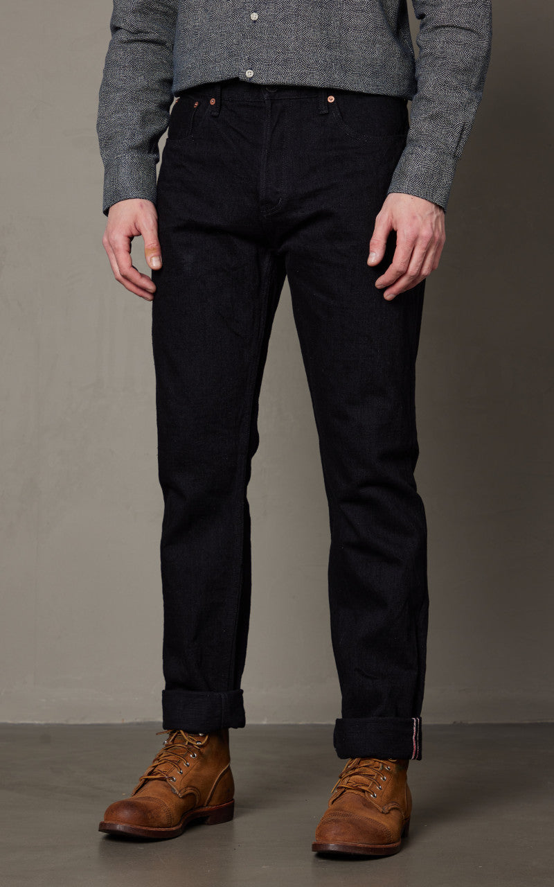 Naked & Famous Denim True Guy MIJ13 Okayama Spirit Kuro 16oz