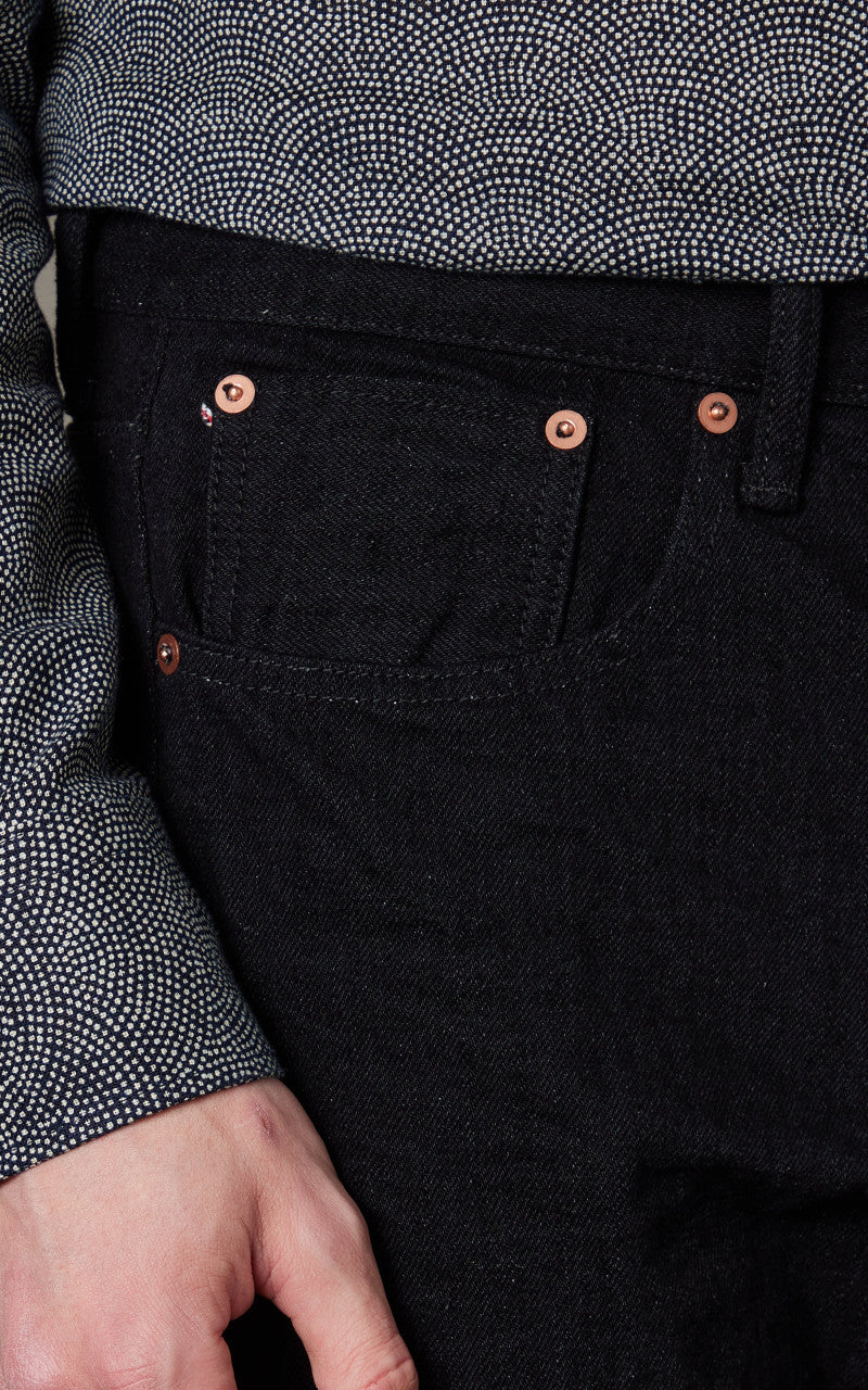 Naked & Famous Denim True Guy MIJ13 Okayama Spirit Kuro 16oz