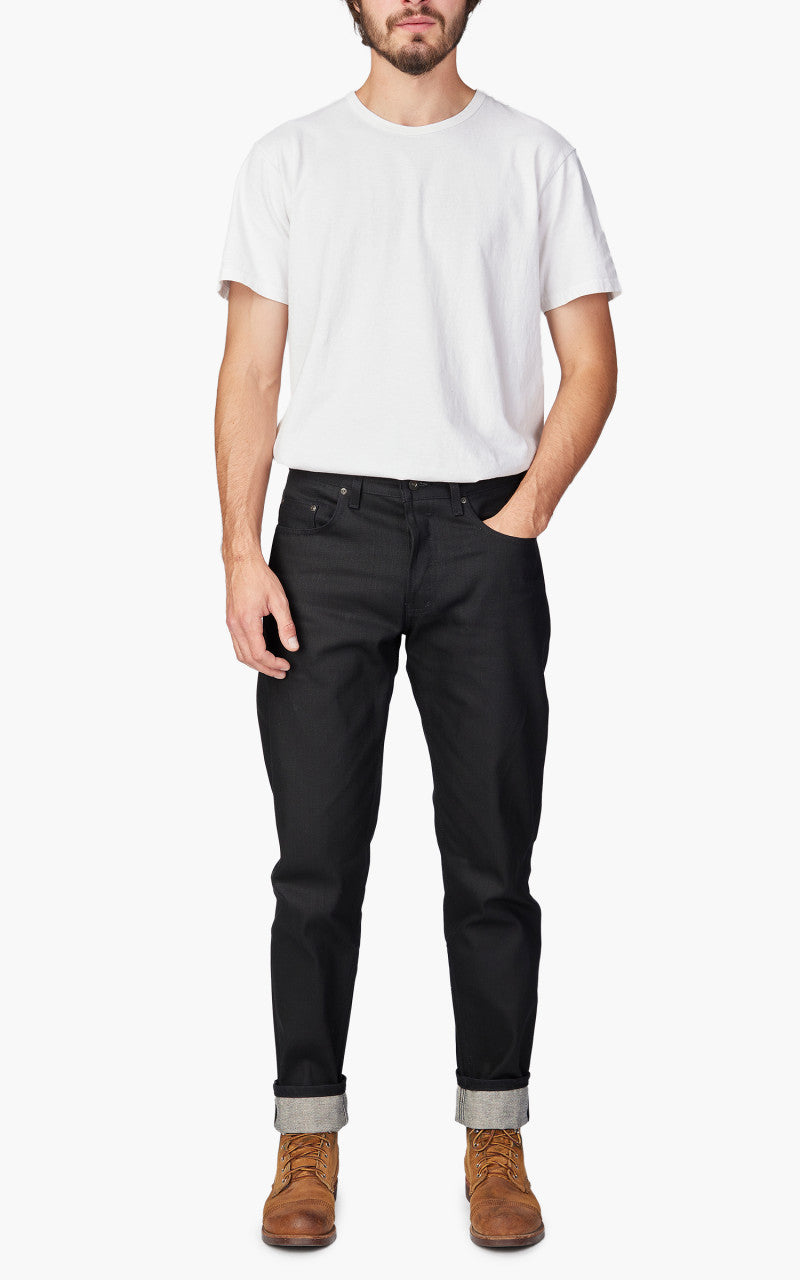 Naked & Famous Denim Weird Guy Sumi Ink Coated Selvedge 13oz