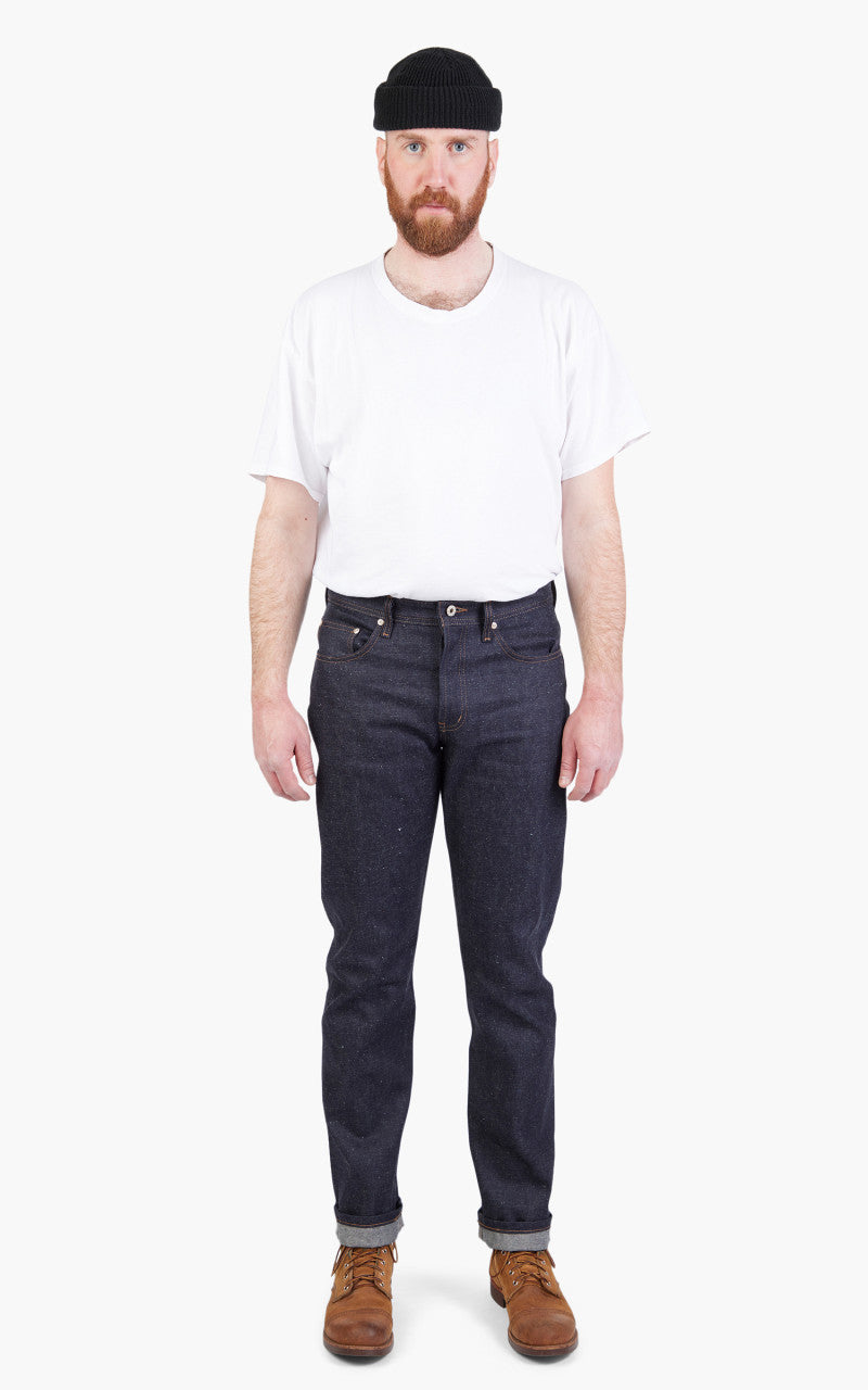 Naked & Famous Denim Weird Guy Recycled Kimono Weft Selvedge