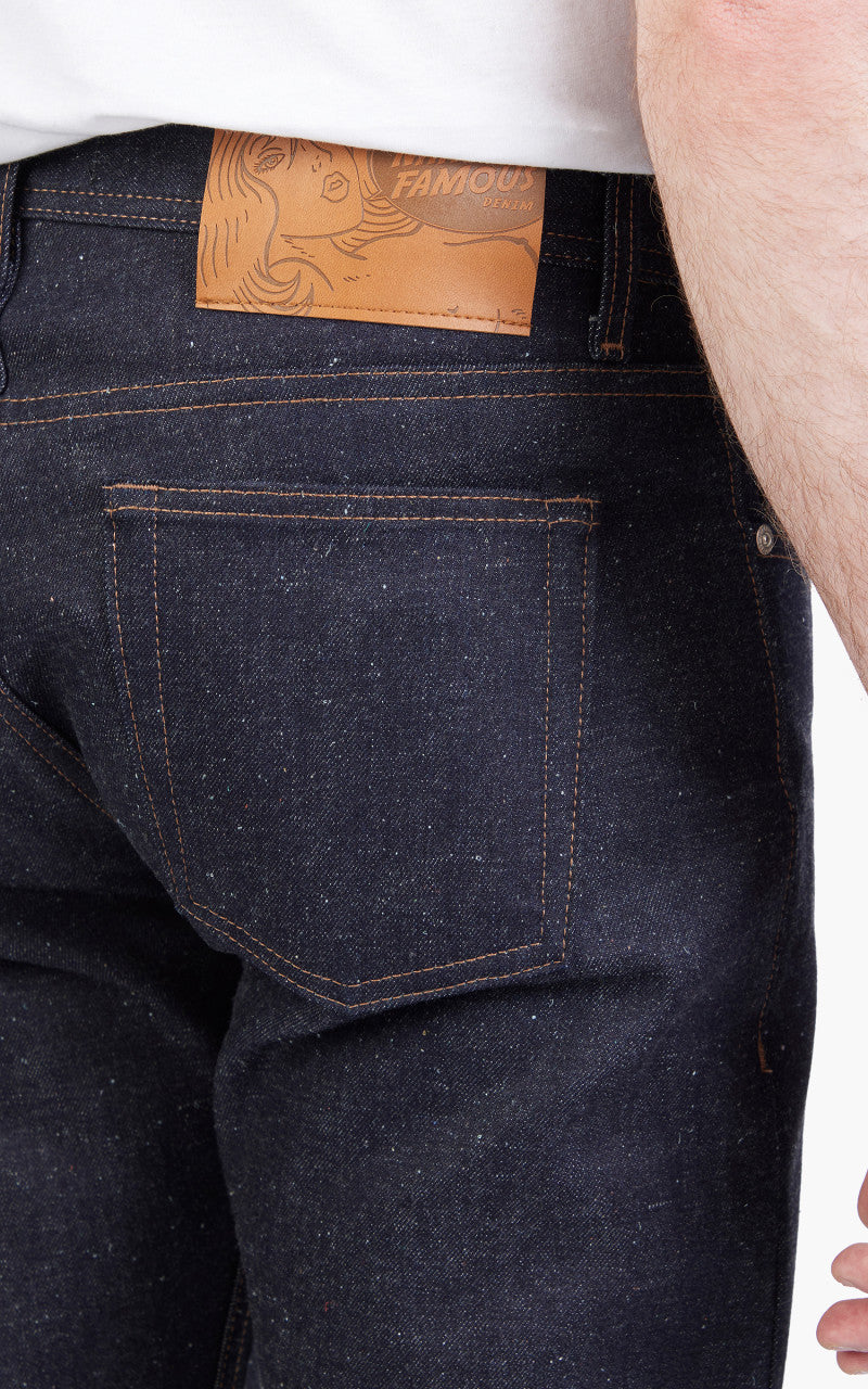 Naked & Famous Denim Weird Guy Recycled Kimono Weft Selvedge