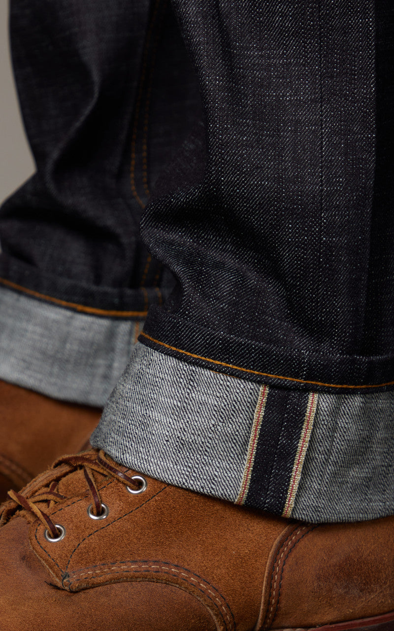 Naked & Famous Denim Weird Guy Chinese New Year Indigo