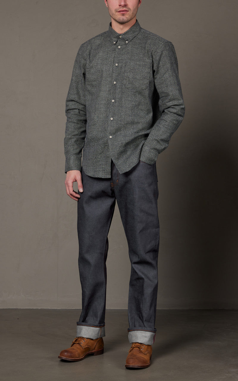 Naked & Famous Denim True Guy Dirty Fade Selvedge Indigo 14.5oz