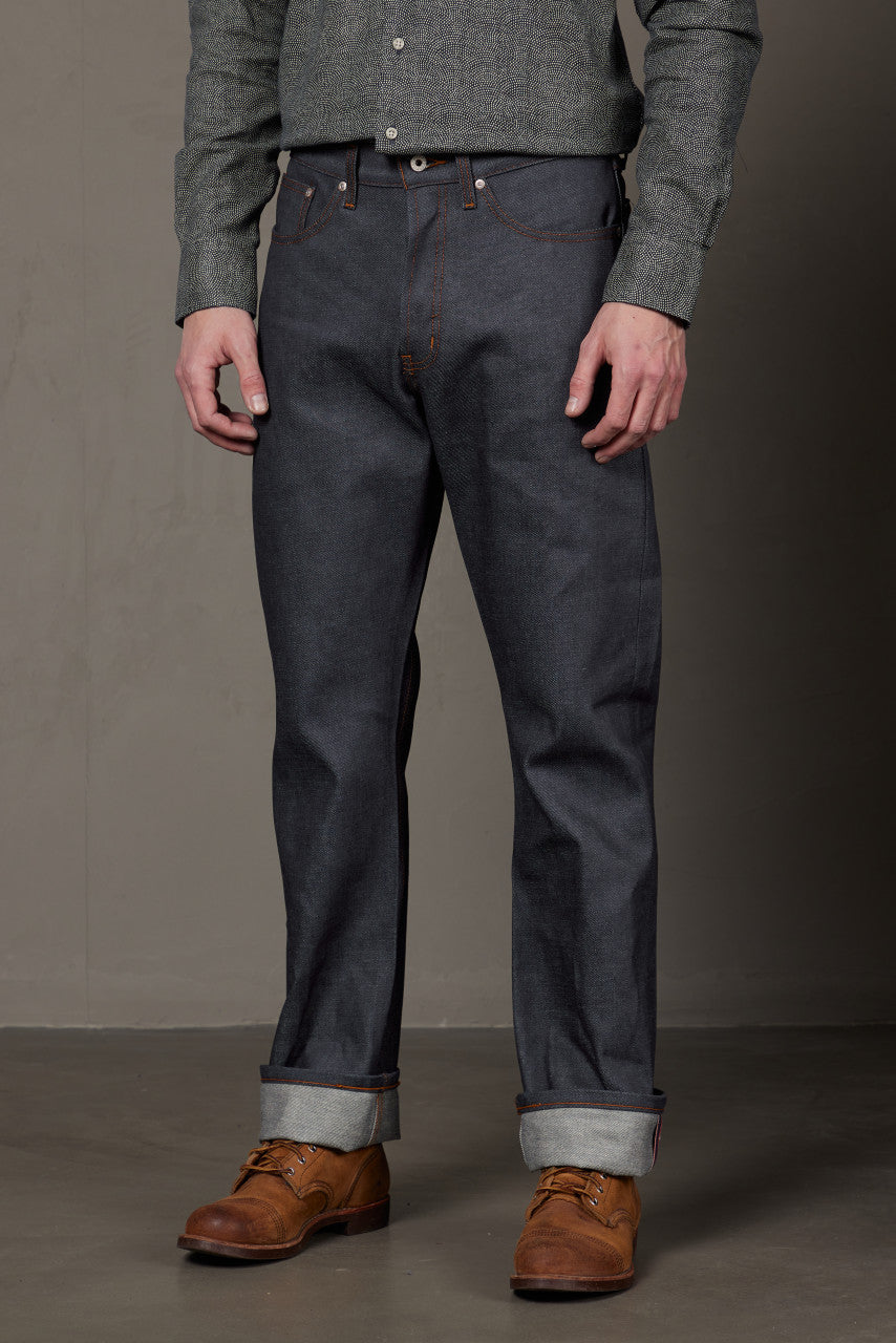 Naked & Famous Denim True Guy Dirty Fade Selvedge Indigo 14.5oz
