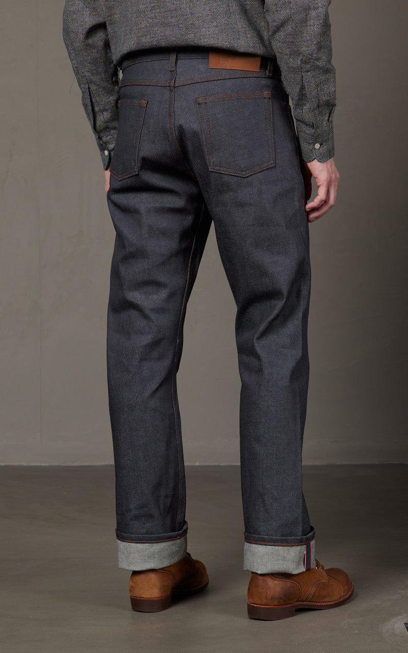 Naked & Famous Denim True Guy Dirty Fade Selvedge Indigo 14.5oz