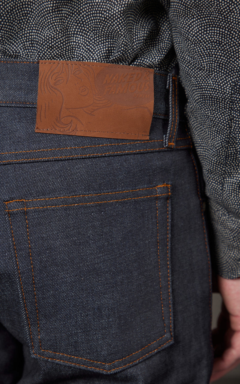Naked & Famous Denim True Guy Dirty Fade Selvedge Indigo 14.5oz