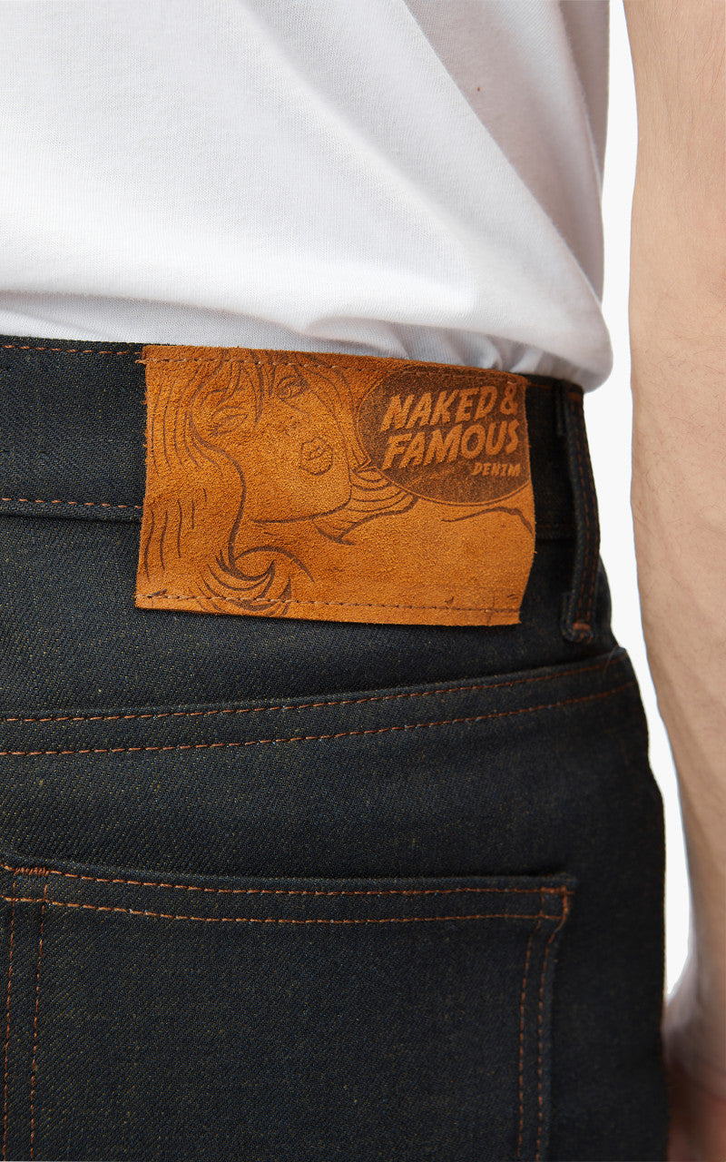 Naked & Famous Denim Super Guy Catechu Selvedge Denim 12oz