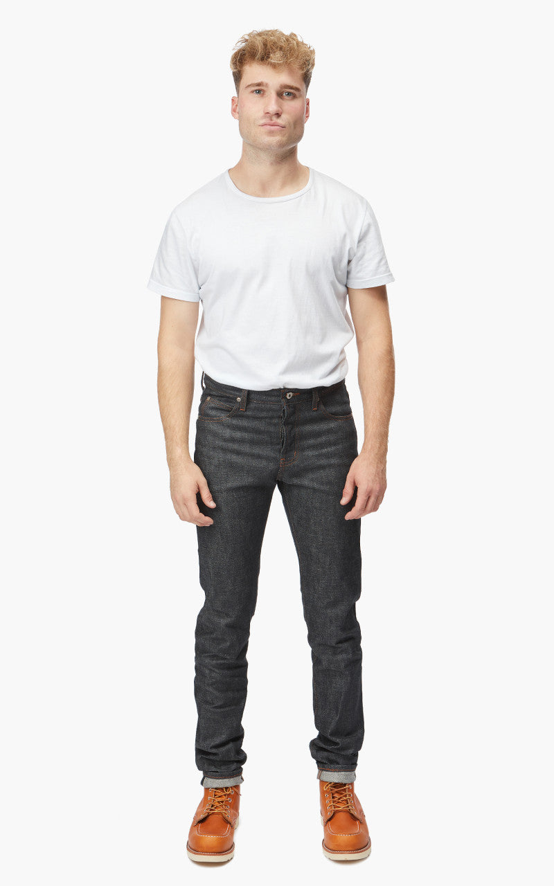 Naked & Famous Denim Super Guy Red Gradient Core Selvedge Denim 12.5oz