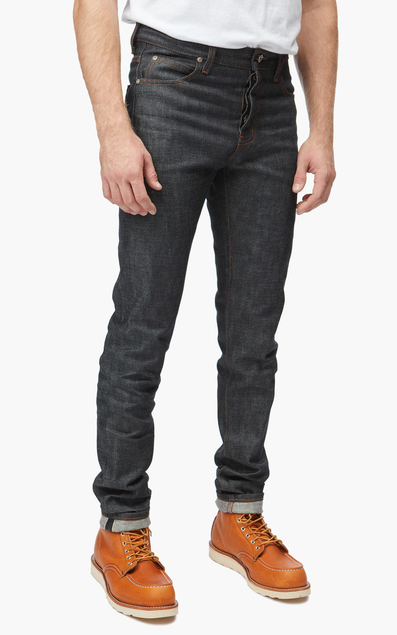 Naked & Famous Denim Super Guy Red Gradient Core Selvedge Denim 12.5oz
