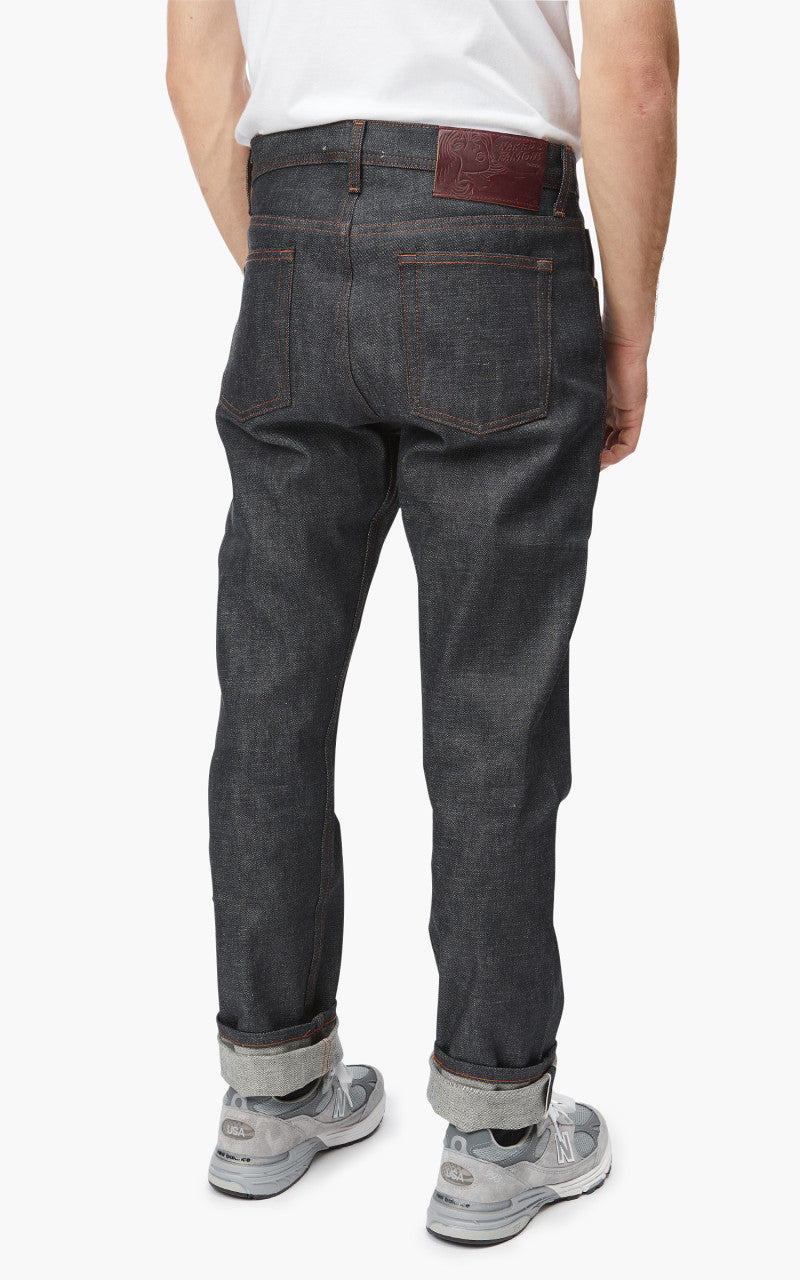 Naked & Famous Denim Weird Guy Red Gradient Core Selvedge Denim 12.5oz