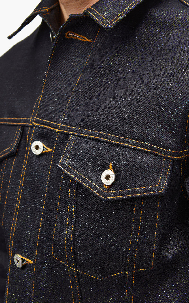 Naked & Famous Denim Denim Jacket Elephant 11 Grandrelle