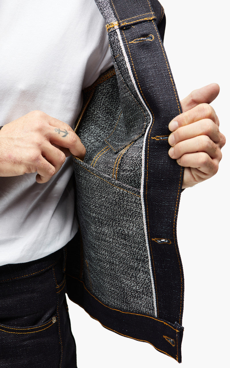 Naked & Famous Denim Denim Jacket Elephant 11 Grandrelle