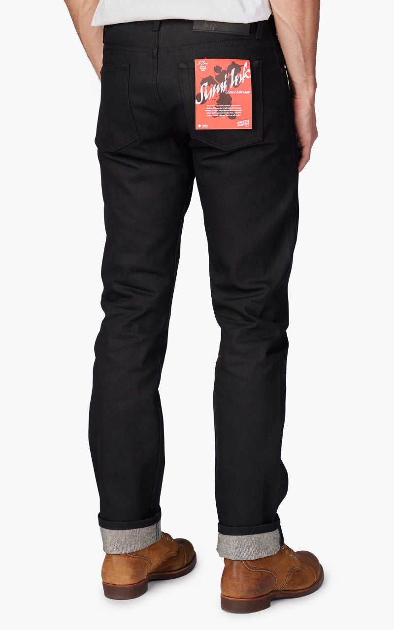 Naked & Famous Denim Easy Guy Sumi Ink Coated Selvedge 13oz