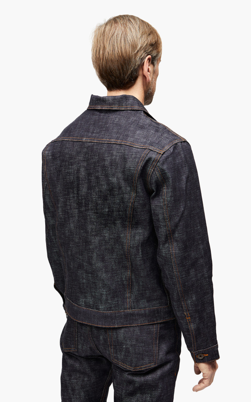 Naked & Famous Denim Denim Jacket Fire Bird Selvedge