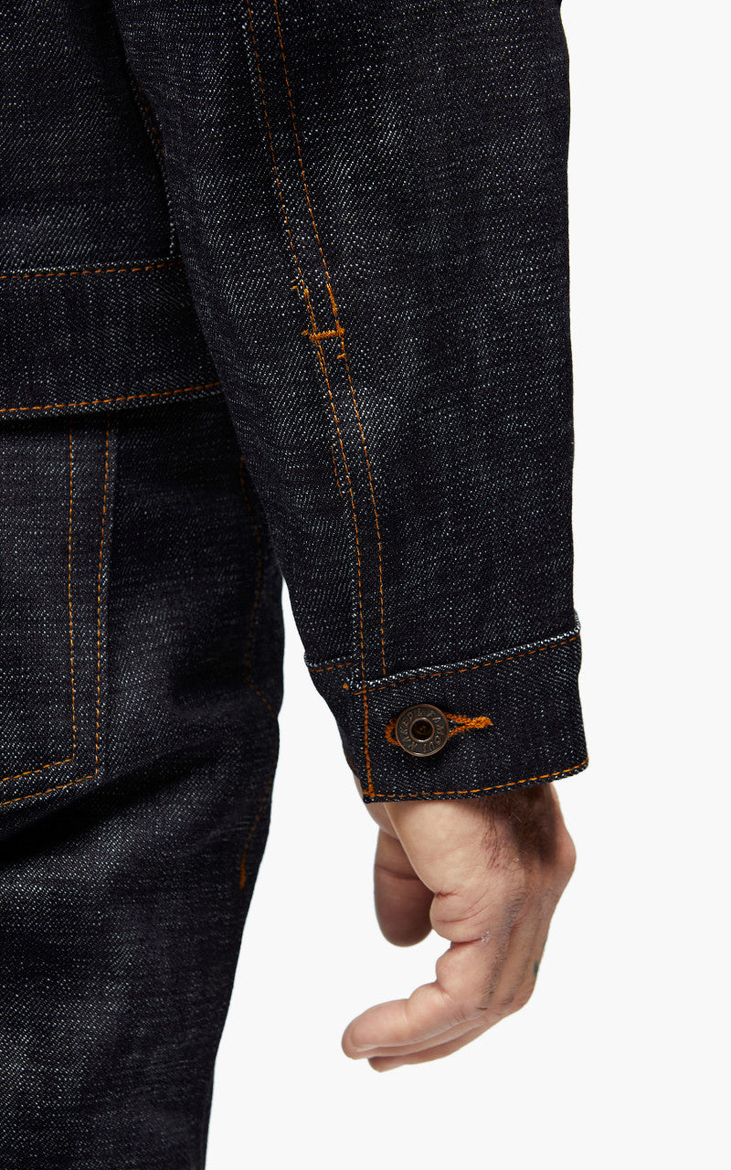 Naked & Famous Denim Denim Jacket Fire Bird Selvedge