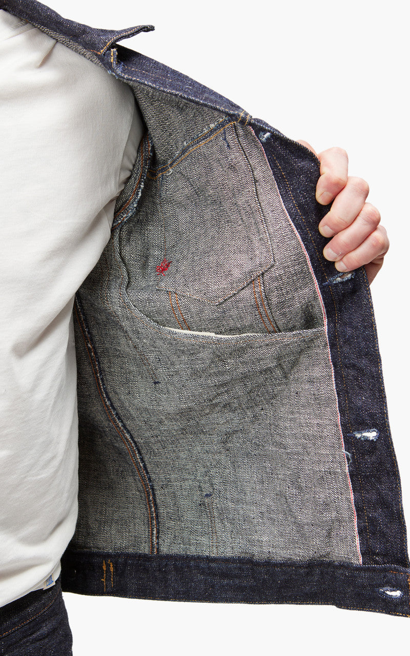 Naked & Famous Denim Jacket MIJ Okayama Spirit 10 Selvedge 16oz