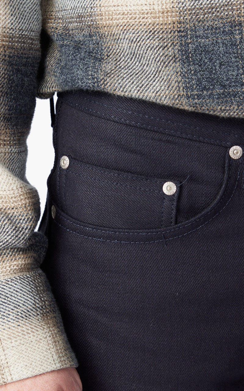 Naked & Famous Denim Weird Guy Indigo/Indigo Stretch Selvedge Dark Indigo 12oz